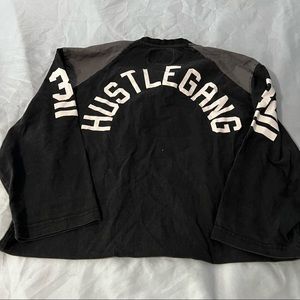 COPY - Large black HustleGang tee